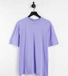 Фиолетовая футболка из органического хлопка COLLUSION-Фиолетовый цвет