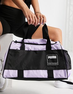Сиреневая сумка-дафл Puma Training-Фиолетовый цвет