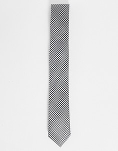 Галстук с узором «гусиная лапка» Gianni Feraud-Multi