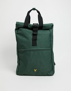 Рюкзак с подворачивающимся верхом Lyle & Scott-Зеленый цвет