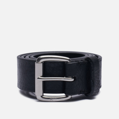 Ремень Polo Ralph Lauren Vegetable Tanned Leather, цвет чёрный