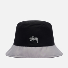 Панама Stussy Outdoor Panel, цвет чёрный