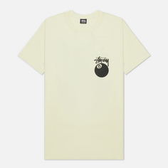 Мужская футболка Stussy 8 Ball Graphic Art, цвет жёлтыйS