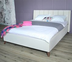 Мягкая кровать Betsi П/М ткань Бежевый 1,6м Bravo