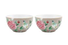 Набор пиал Blushing Birds Pip Studio