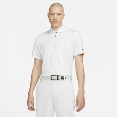 Мужская рубашка-поло с графикой для гольфа Nike Dri-FIT Vapor - Серый
