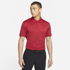 Мужская рубашка-поло для гольфа Nike Dri-FIT ADV Tiger Woods - Красный