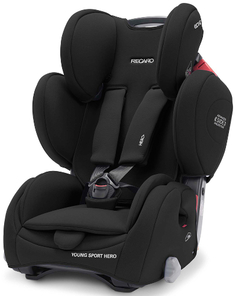 Автокресло RECARO Young Sport Hero, группа 1/2/3 Deep Black