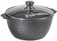 Кастрюля с крышкой Мечта Гранит Star, 10 л, антипригарное покрытие (410803)