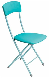 Стул NIKA ССН2/5, складной, салатовый/бирюзовый