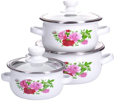 Набор кастрюль Mayer&Boch 6 предметов (21527)