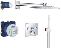 Душевой набор Grohe Grohtherm SmartControl, хромированный (34706000)