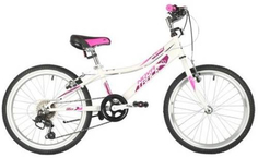Велосипед детский Novatrack Alice 20'', белый (20SH6V.ALICE.WT21)