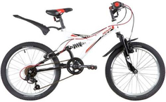 Велосипед детский Novatrack Dart 20'', белый (20SS6V.DART.WT20)