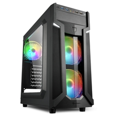 Компьютерный корпус Sharkoon VG6-W RGB (черный)