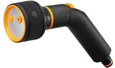 Пистолет-распылитель Fiskars с 3 функциями 1052183 (черно-оранжевый)