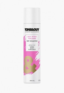 Сухой шампунь Toni&Guy головокружительный объем Sky High Volume Dry Shampoo, 250 мл