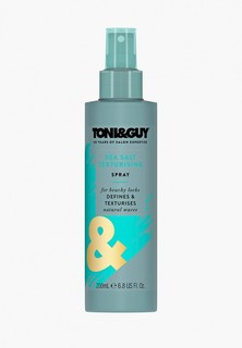 Спрей для волос Toni&Guy текстурирующий МОРСКАЯ СОЛЬ Sea Salt Texturizing Spray, 200 мл
