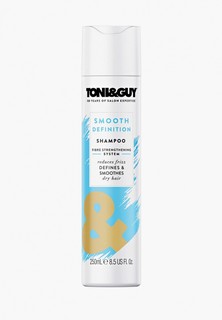 Шампунь Toni&Guy гладкость непослушных волос Smooth Definition Shampoo, 250 мл