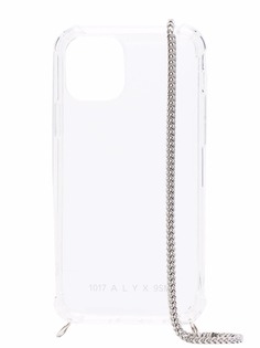 1017 ALYX 9SM прозрачный чехол для iPhone 12 с цепочкой