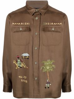 Maharishi рубашка Story Cloth Mil