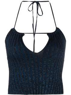 Paloma Wool укороченный топ с вырезом халтер