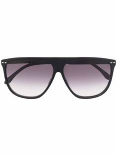 Isabel Marant Eyewear солнцезащитные очки в массивной оправе