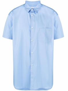 Comme Des Garçons Shirt поплиновая рубашка с короткими рукавами
