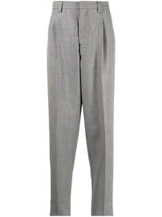 Emporio Armani зауженные брюки в клетку