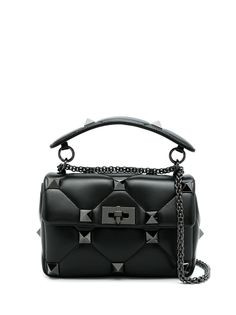Valentino Garavani стеганая сумка-тоут с декором Rockstud