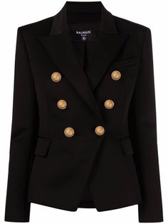 Balmain двубортный блейзер