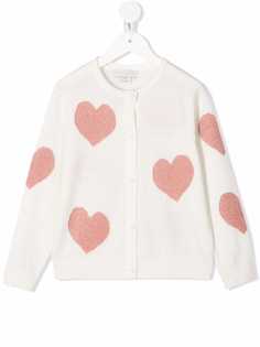 Stella McCartney Kids кардиган Hearts