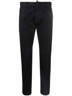 Dsquared2 брюки чинос прямого кроя с логотипом