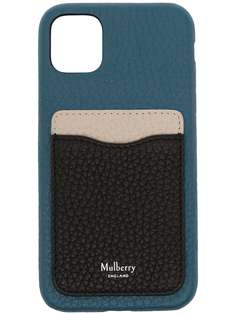 Mulberry чехол для iPhone 11 из зернистой кожи с логотипом
