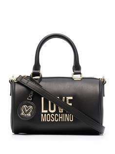 Love Moschino сумка из зернистой кожи с логотипом
