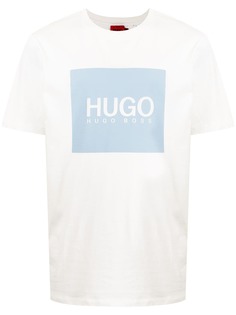 HUGO футболка с логотипом