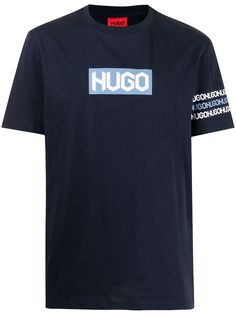 HUGO футболка с логотипом