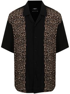 FIVE CM рубашка с леопардовым принтом