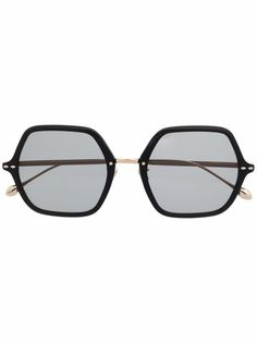 Isabel Marant Eyewear солнцезащитные очки в массивной оправе