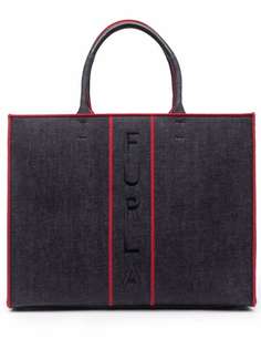 Furla джинсовая сумка-тоут Opportunity