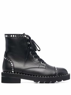 Stuart Weitzman ботинки Mila Lift с заклепками