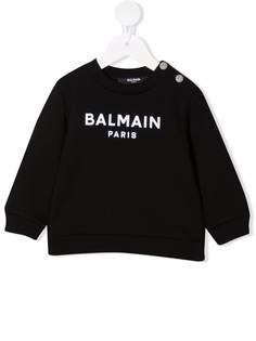 Balmain Kids толстовка с логотипом