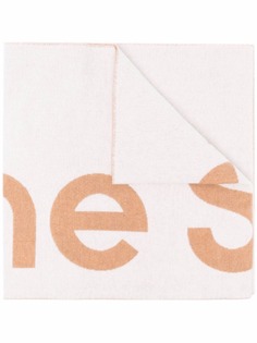Acne Studios объемный шарф с логотипом