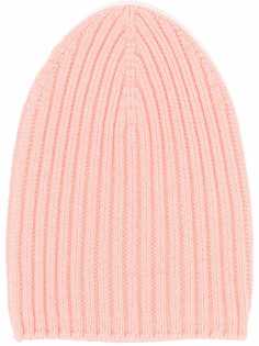 Barrie кашемировая шапка бини в рубчик