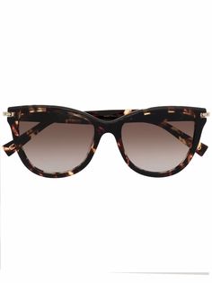Marc Jacobs Eyewear солнцезащитные очки в оправе кошачий глаз черепаховой расцветки
