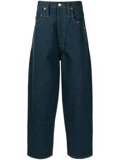 Junya Watanabe MAN джинсы свободного кроя с завышенной талией