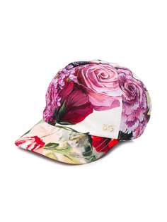 Dolce & Gabbana Kids кепка с цветочным принтом