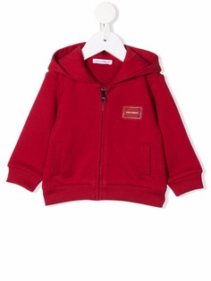 Dolce & Gabbana Kids куртка с нашивкой-логотипом