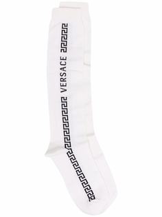 Versace носки с узором Greca