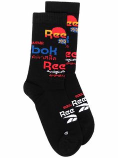 Reebok носки в рубчик с логотипом